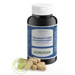 Bonusan Vitamine C1000 Ascorbatencomplex Tabletten 100st