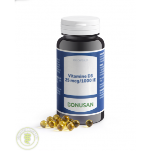 Bonusan Vitamine D3 25mcg/1000 IE 300st