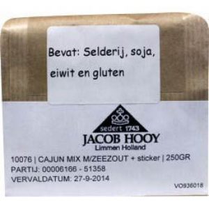 Cajun mix met zout