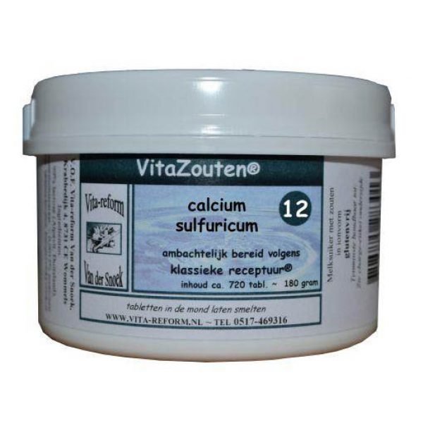 Calcium sulfuricum VitaZout Nr. 12