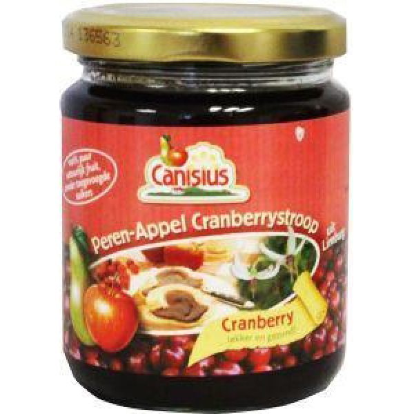 Canisius Stroop Cranberry Appel Peren