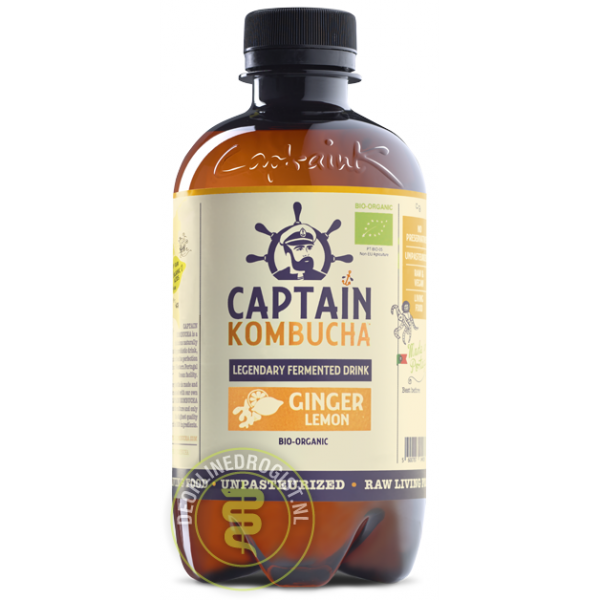 Captain Kombucha Ginger Lemon