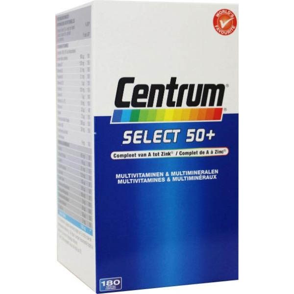 Centrum Select 50+ Tabletten 180st