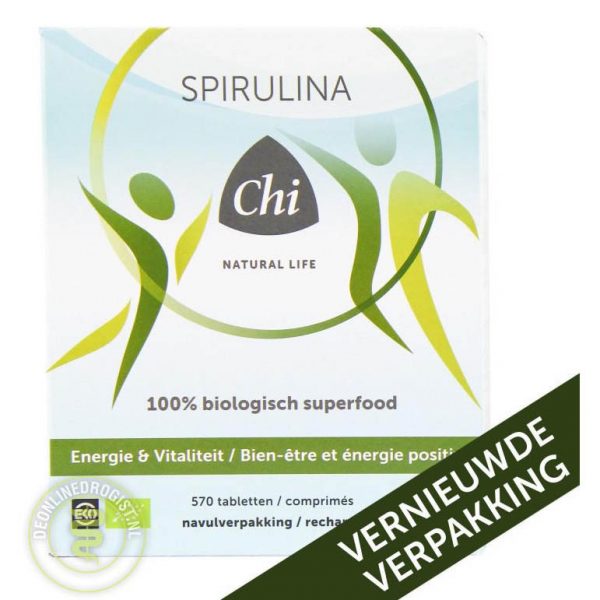 Chi Spirulina Navul Tabletten 570st