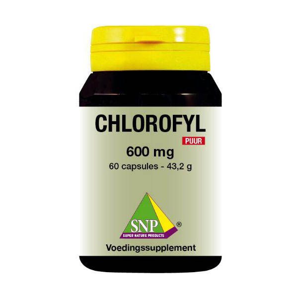 Chlorofyl 600 mg puur