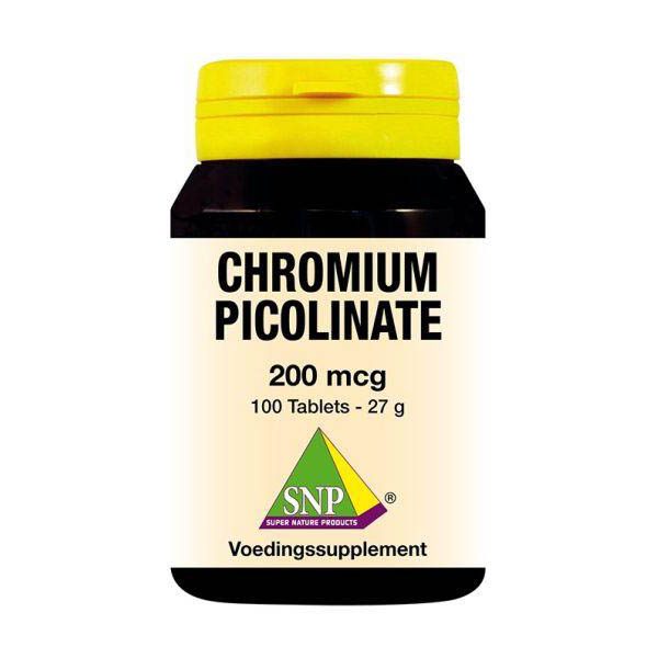 Chroom picolinaat 200 mcg