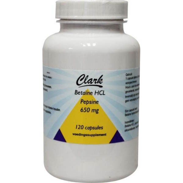 Clark Betaine HCL 650mg