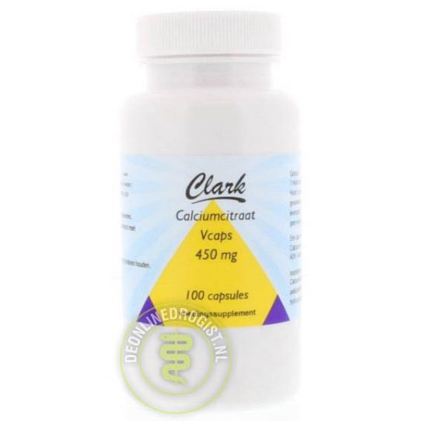 Clark Calciumcitraat 450mg