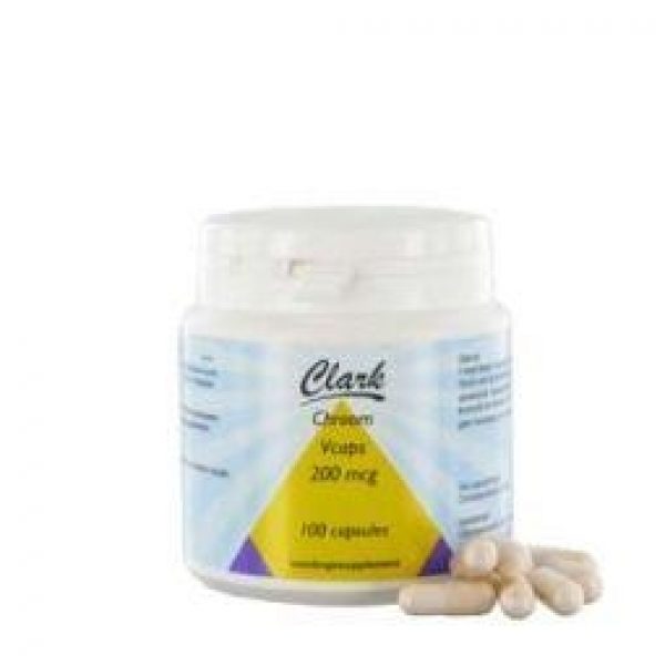 Clark Chroom 200mcg Capsules