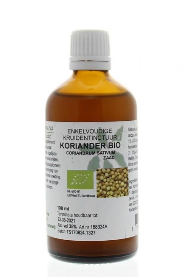 Coriandrum sativum / koriander tinctuur bio