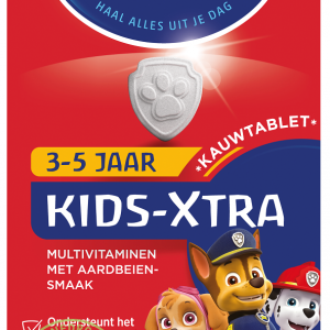 Dagravit Kids Multivitamine Xtra 2-5 Kauwtabletten Framboos 60st