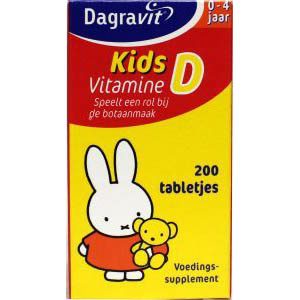 Dagravit Kids Vitamine D Tabletten 200st