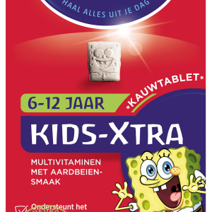 Dagravit Kids Xtra 6-12 Kauwtabletten Framboos 120st