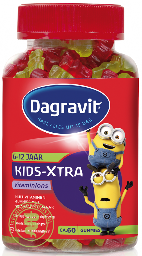 Dagravit Kids Xtra VitaMinions Tabletten 60st