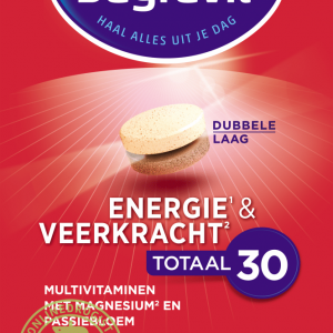 Dagravit Totaal 30 Energie & Veerkracht Kauwtabletten