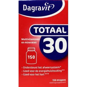 Dagravit Totaal Tabletten Dispenser Navulling 150st