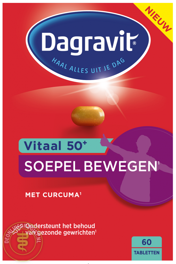 Dagravit Vitaal 50+ Soepel Bewegen Tabletten