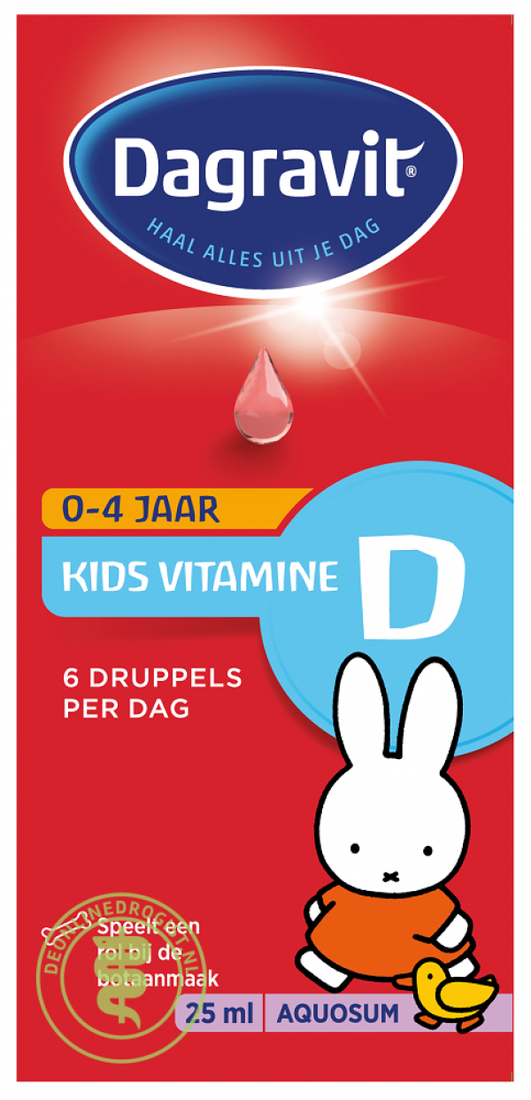 Dagravit Vitamine D Kids Druppels Aquosum