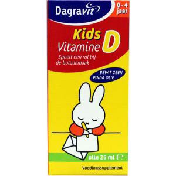 Dagravit Vitamine D Kids Druppels Olie