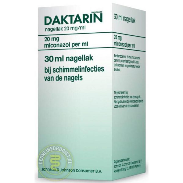 Daktarin Nagellak 20mg Miconazal