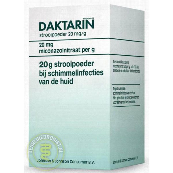 Daktarin Strooipoeder 20mg Miconazol