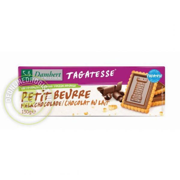 Damhert Tagatesse Petit Beurre Koekjes Melkchocolade