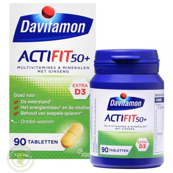 Davitamon Actifit 50 Plus Tabletten