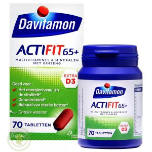 Davitamon Actifit 65 Plus Ginseng Tabletten