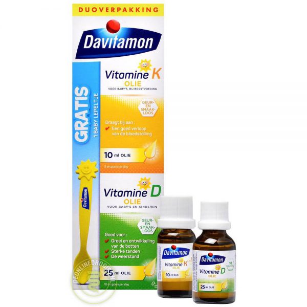 Davitamon Baby Eerste Vitamines D + K