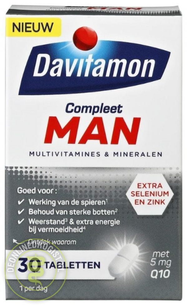 Davitamon Compleet Man Tabletten