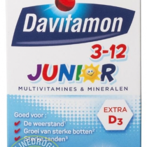 Davitamon Junior 3+ KauwVitamines Multifruit 120st