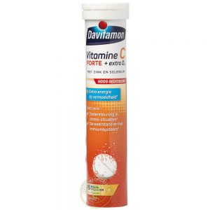 Davitamon Vitamine C Forte + Extra D3 Bruistabletten