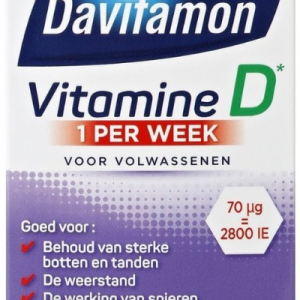 Davitamon Vitamine D 1 Per Week Tabletten