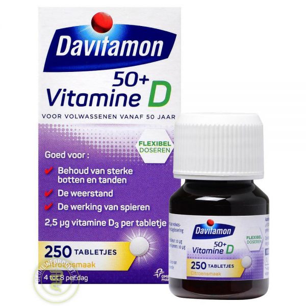 Davitamon Vitamine D 50+ Tabletten