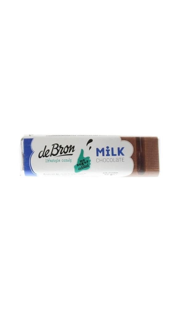 De Bron Chocolade Reep Melk Suikervrij