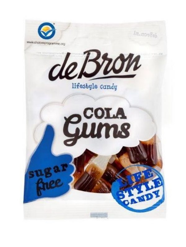 De Bron Suikervrije Cola Gums