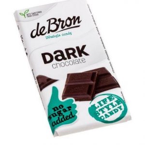 De Bron Suikervrije Tablet Dark Chocolate