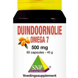 Duindoorn olie omega 7 500 mg