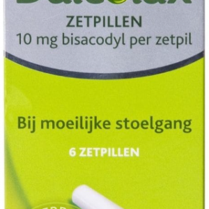 Dulcolax Bisacodyl 10mg Zetpillen 6st