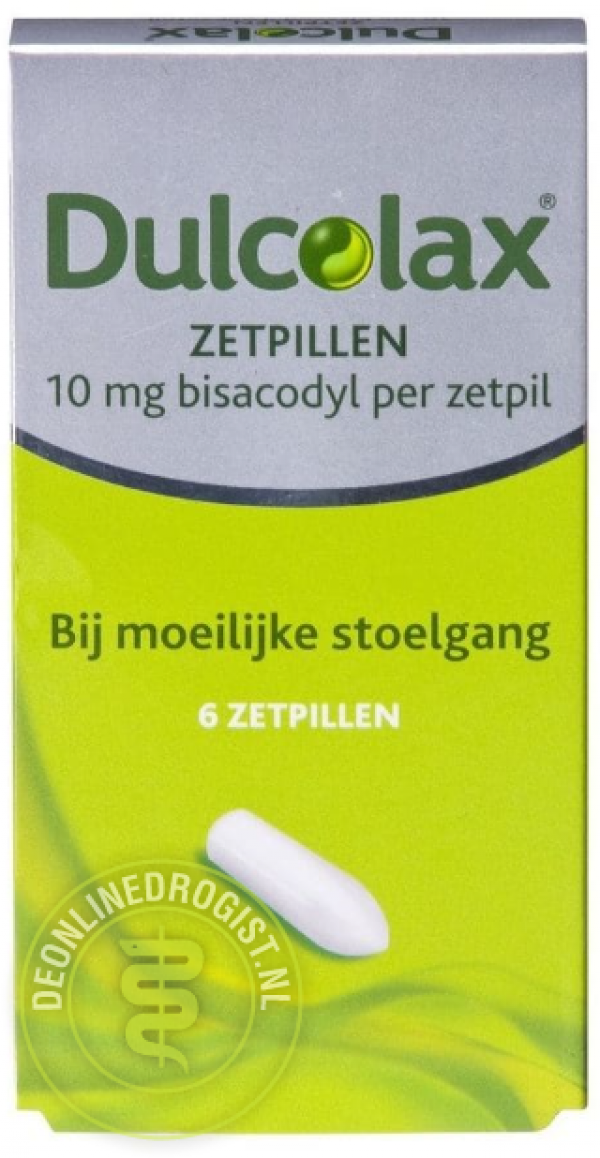 Dulcolax Bisacodyl 10mg Zetpillen 6st