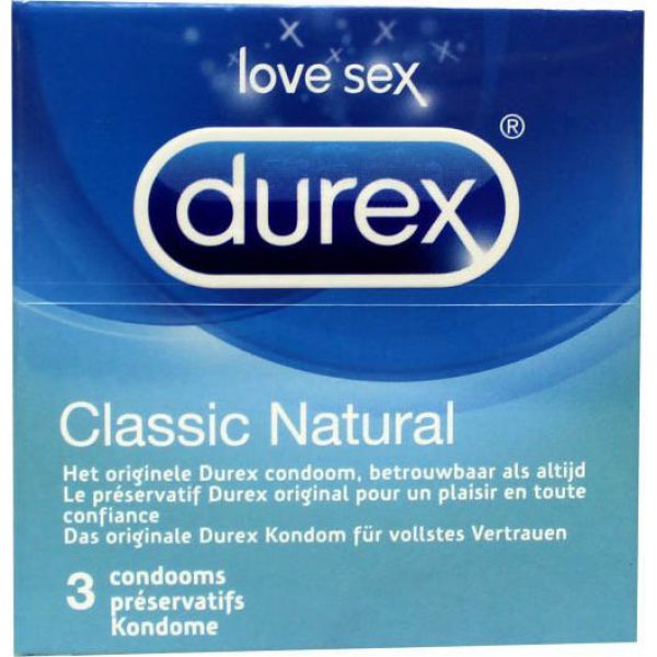 Durex Condooms Naturel 3st