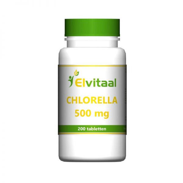 Elvitaal Chlorella 500mg Tabletten 200st