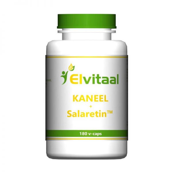 Elvitaal Kaneel Met Salaretin Capsules 180st