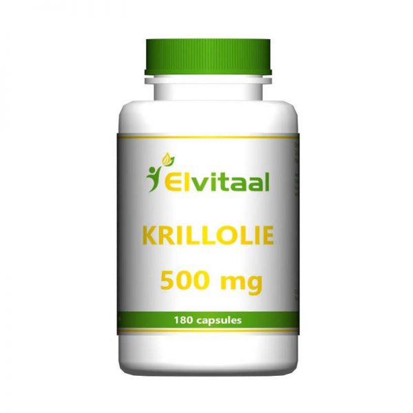 Elvitaal Krill Olie Capsules 180st