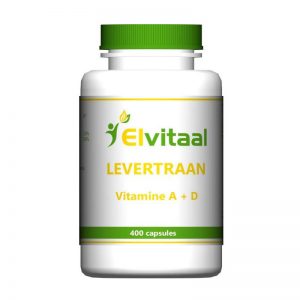 Elvitaal Levertraan Capsules 400st