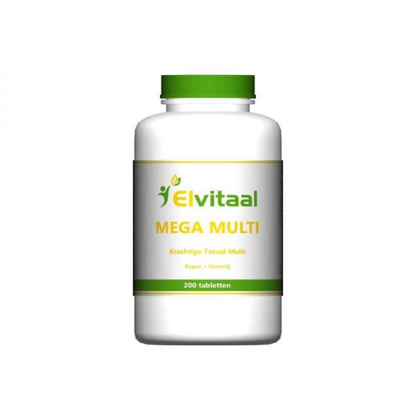 Elvitaal Mega Multi Tabletten 200st