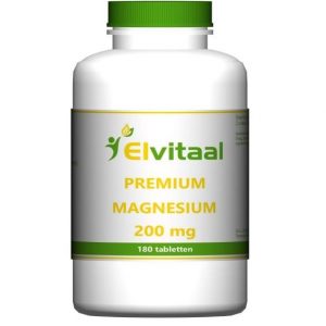 Elvitaal Premium Magnesium 200mg Tabletten 180st