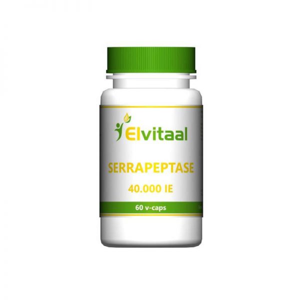 Elvitaal Serrapeptase Capsules 60st