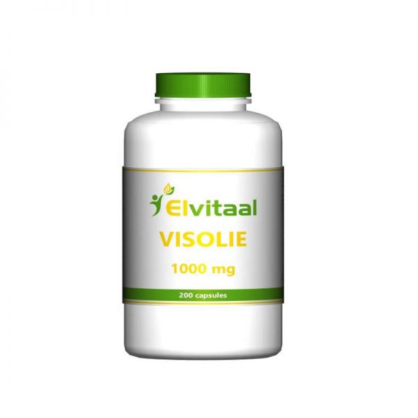 Elvitaal Visolie 1000mg Capsules 200st