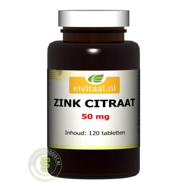 Elvitaal Zink 50mg Tabletten 120st